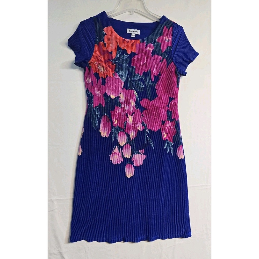 shelby and‎ palmer dress Blue Floral  Large Women's  Summer